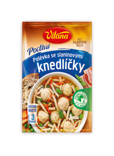 Vitana Poctivá se slaninovými knedlíčky 60g