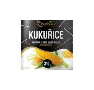 Kukuřice sterilovaná Bassta 340g