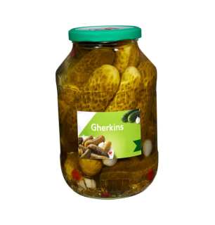 Okurky Classic sterilované v kořeněném sladkokyselém nálevu 670g 