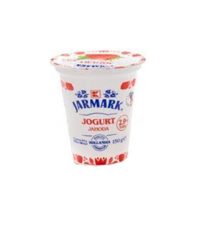 Jahodový jogurt smetanový Jarm 150g