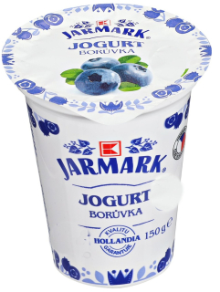 Borůvkový jogurt smetanový Jarm 150g