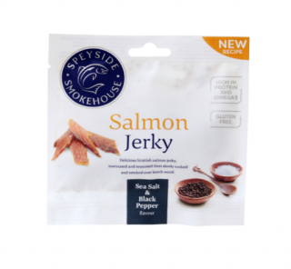Lososové jerky Sea Salt&Black Pepper 30g