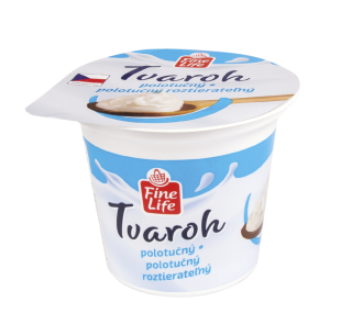Tvaroh polotučný Fine 3,5% 250 g