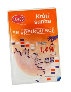 Krůtí prsní šunka 92% se špetkou soli 100g