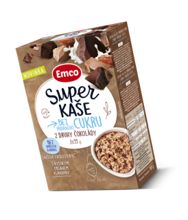 Super Kaše 2 druhy čokolády 3x55g
