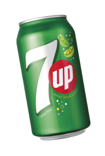 7UP Citrón limeta příchuť v plechu 0,33 l