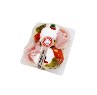 Chlebíček se šunkou a vejcem box  2 x 90g 