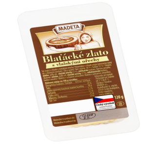 Blaťácké zlato Madeta s vlašskými ořechy120g