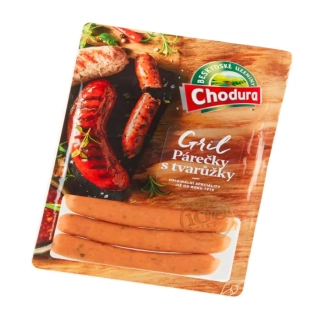 Párečky grilovací s tvarůžky 270g