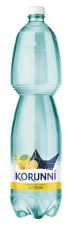Korunní jemně perlivá citron 6 x  1,5l