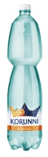 Korunní jemně perlivá pomeranč 6 x  1,5l