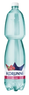 Korunní jemně perlivá malina 6 x  1,5l