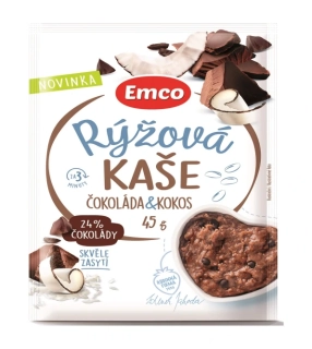 Rýžová kaše čokoláda / kokos 45g