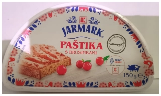 Paštika s brusinkami Jarmark 150g