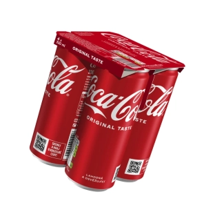 Coca Cola 0,33l x 4 ks