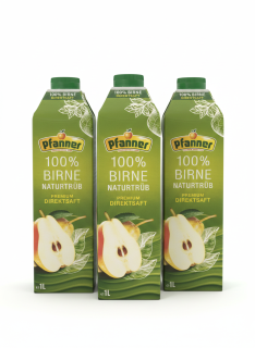 Pfanner Hruška 100% 1l