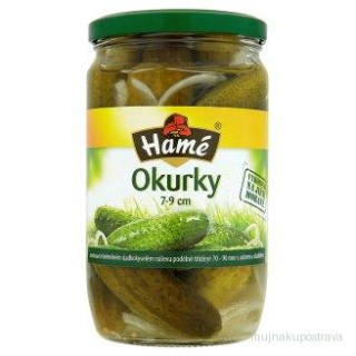 Okurky Hamé 7-9cm 680 g 