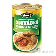 Slovácká fazole s klobásou - 400g
