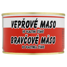 Vepřové ve vlastní šťávě Meining  397g