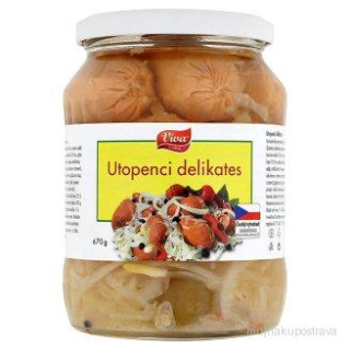 Utopenci delikates  - 670g