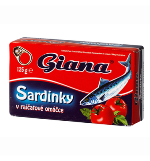 Giana Sardinky v tomatě 125g