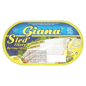 Sleď filety v rostlinném oleji - 170g