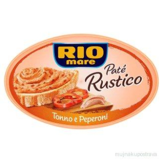Rio Mare Paté Rustico tuňákový krém s paprikou - 115g