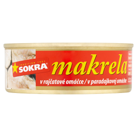 Sokra Makrela v rajčatové omáčce 240g