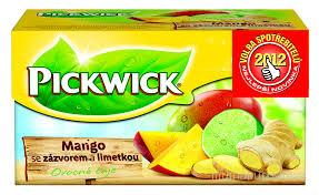 Pickwick Čaj mango + zázvor + limeta - 20 x 2g