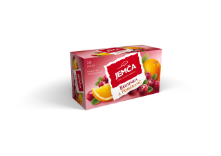 Jemča Čaj brusinka/pomeranč 20 x 2 g