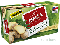 Jemča Čaj Zelený se zázvorem 20x1,5g