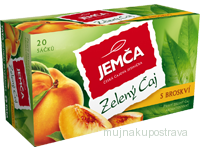 Jemča Čaj Zelený s broskví 20x1,5g