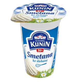 Smetana 31% na šlehání 200ml