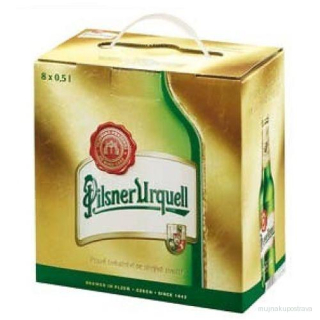 Pilsner Urquell pivo světlý ležák 8x0,5l