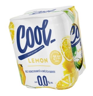 Cool Citrón 0% plech 0,5l