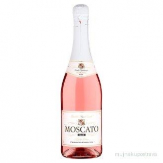Moscato rosé alkoholický nápoj sycený - 0,75l