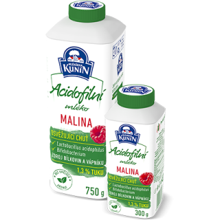 Acidofilní mléko malina 750ml