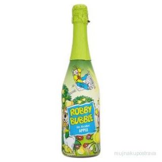 Robby Bubble malina nealkoholický nápoj ochucený - 0,75l