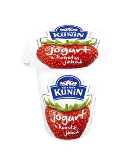 Kunín jogurt jahoda 150g