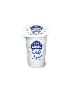 Selský jogurt bílý Kunín 200g 