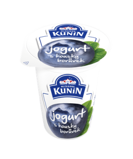 Kunín jogurt borůvka 150g