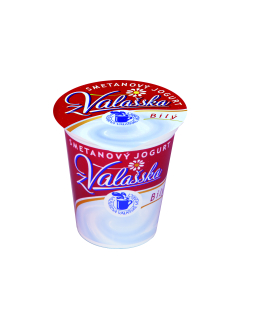 Smetanový jogurt bílý z Valašska 145g