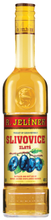 R.Jelínek Slivovice zlatá 40%  - 0,5 l