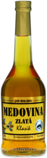 Medovina Zlatá 18% - 0,5l